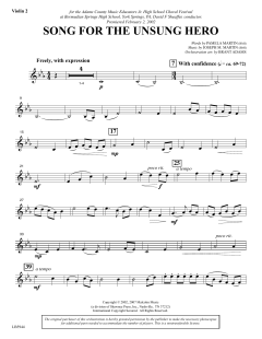 Song For The Unsung Hero von Joseph A. Martin (Download) 