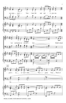 Speak, O Lord, Your Servant Listens von John Leavitt (Download) 