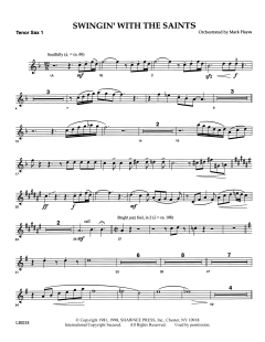 Swingin' With The Saints von Mark Hayes (Download) 