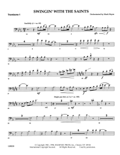 Swingin' With The Saints von Mark Hayes (Download) 