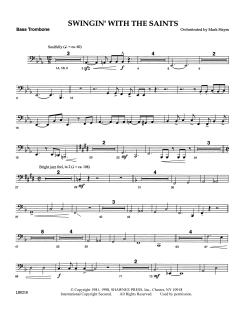 Swingin' With The Saints von Mark Hayes (Download) 