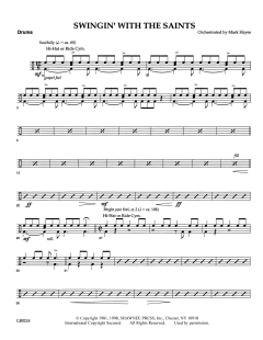 Swingin' With The Saints von Mark Hayes (Download) 