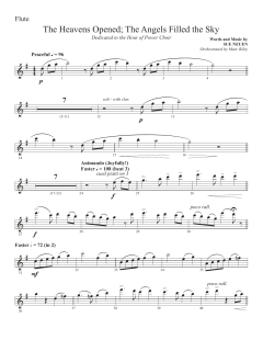 The Heavens Opened; The Angels Filled the Sky von Donald Neuen (Download) 