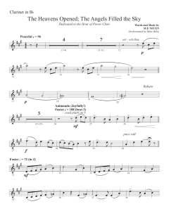 The Heavens Opened; The Angels Filled the Sky von Donald Neuen (Download) 