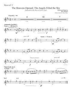 The Heavens Opened; The Angels Filled the Sky von Donald Neuen (Download) 