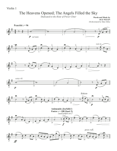 The Heavens Opened; The Angels Filled the Sky von Donald Neuen (Download) 