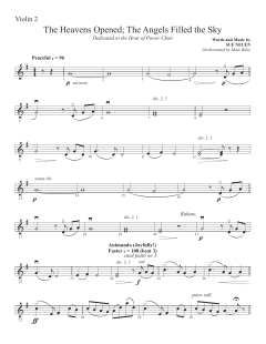 The Heavens Opened; The Angels Filled the Sky von Donald Neuen (Download) 