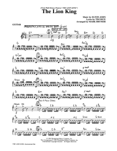 The Lion King (Medley) von Elton John (Download) 