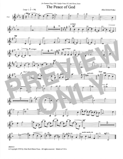 The Peace Of God von Allan Robert Petker (Download) 