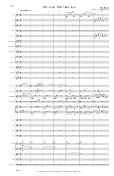 The Rose that Bare Jesu von Ron Kean (Download) 
