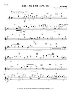 The Rose that Bare Jesu von Ron Kean (Download) 
