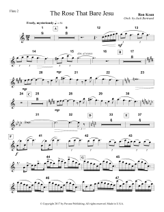 The Rose that Bare Jesu von Ron Kean (Download) 