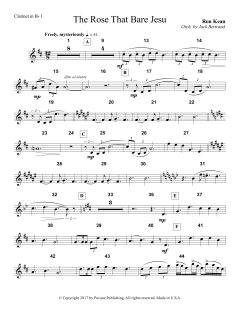 The Rose that Bare Jesu von Ron Kean (Download) 