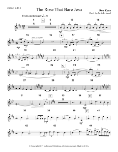 The Rose that Bare Jesu von Ron Kean (Download) 