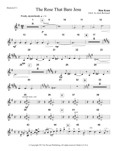 The Rose that Bare Jesu von Ron Kean (Download) 