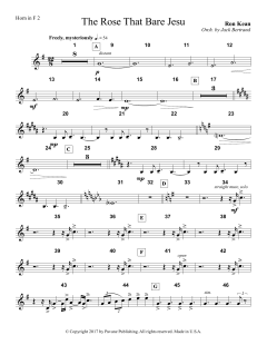 The Rose that Bare Jesu von Ron Kean (Download) 