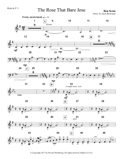 The Rose that Bare Jesu von Ron Kean (Download) 