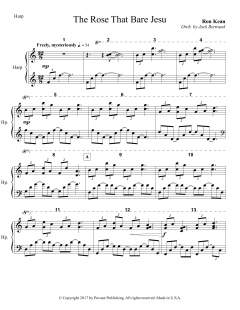 The Rose that Bare Jesu von Ron Kean (Download) 