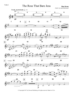 The Rose that Bare Jesu von Ron Kean (Download) 