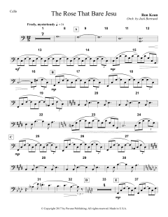 The Rose that Bare Jesu von Ron Kean (Download) 