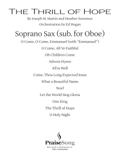 The Thrill of Hope von Michael W. Smith (Download) 