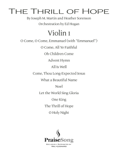 The Thrill of Hope von Michael W. Smith (Download) 