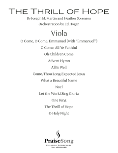 The Thrill of Hope von Michael W. Smith (Download) 