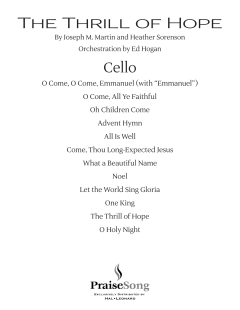 The Thrill of Hope von Michael W. Smith (Download) 