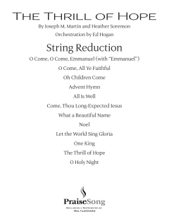 The Thrill of Hope von Michael W. Smith (Download) 