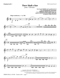 There Shall a Star von Felix Mendelssohn Bartholdy (Download) 