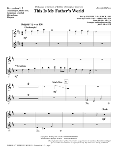 This Is My Father's World von Franklin Sheppard (Download) 