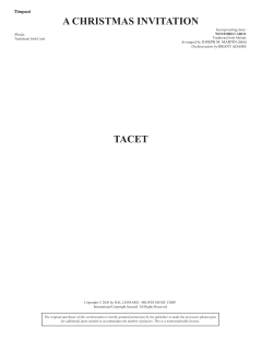 Tidings of Joy von Joseph M. Martin (Download) 