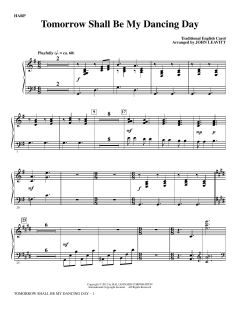 Tomorrow Shall Be My Dancing Day (Download) 