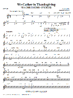 We Gather In Thanksgiving (Download) 