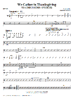 We Gather In Thanksgiving (Download) 