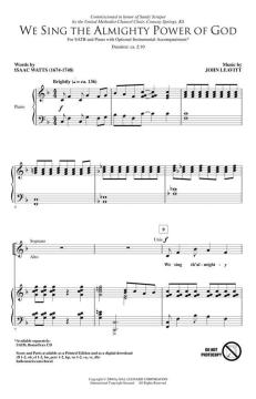 We Sing The Almighty Power Of God von John Leavitt (Download) 