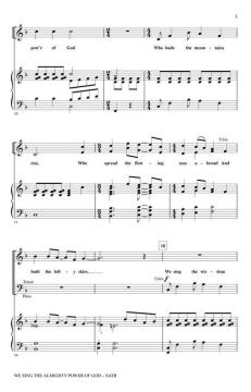 We Sing The Almighty Power Of God von John Leavitt (Download) 