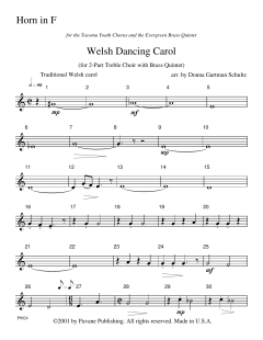 Welsh Dancing Carol (Download) 