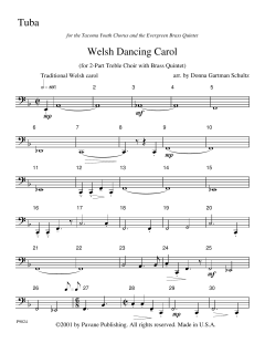 Welsh Dancing Carol (Download) 