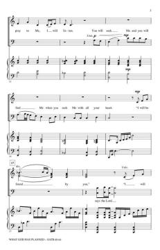 What God Has Planned von Mark Hayes (Download) 