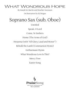 What Wondrous Hope von Heather Sorenson (Download) 