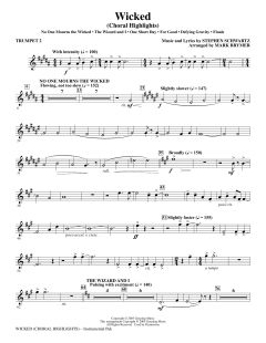 Wicked (Choral Highlights) von Stephen L. Schwartz (Download) 