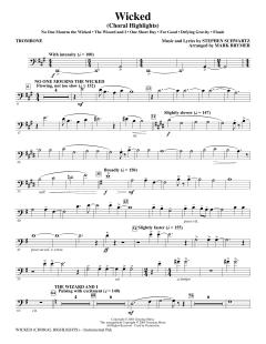 Wicked (Choral Highlights) von Stephen L. Schwartz (Download) 