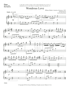 Wondrous Love von Ron Kean (Download) 