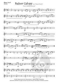 Badner Galopp von Gottfried Hummel 