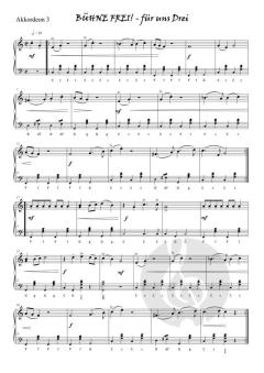 Bühne frei - für uns drei! von Gottfried Hummel 