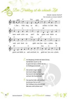 Frühlings- und Maienlieder von Gabriele Westhoff 