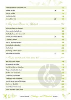 Frühlings- und Maienlieder von Gabriele Westhoff 