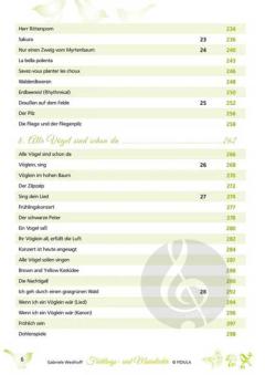 Frühlings- und Maienlieder von Gabriele Westhoff 