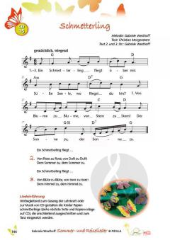 Sommer- und Reiselieder von Gabriele Westhoff 